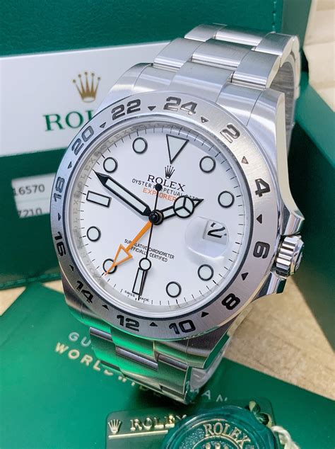 rolex explorer 2 on 7 inch wrist|Rolex explorer ii 42mm polar.